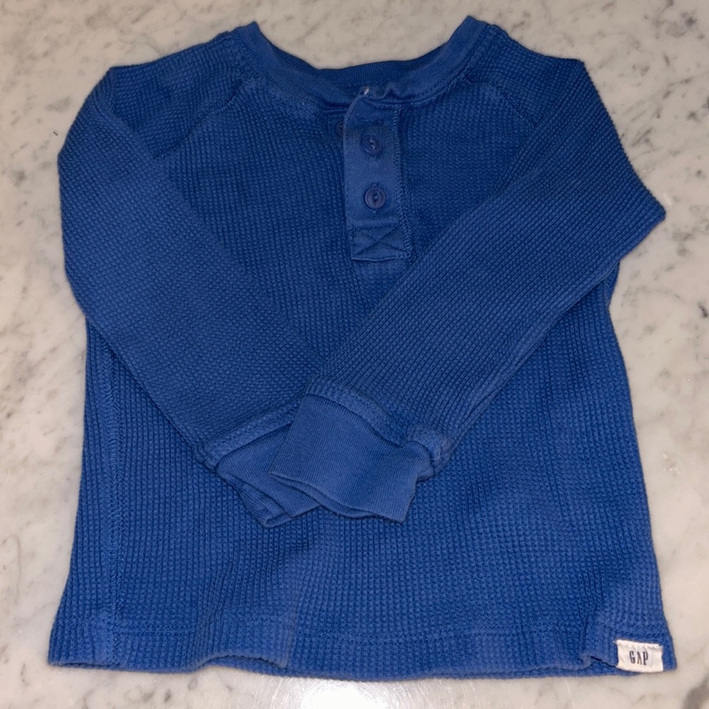 Gap waffle Henley